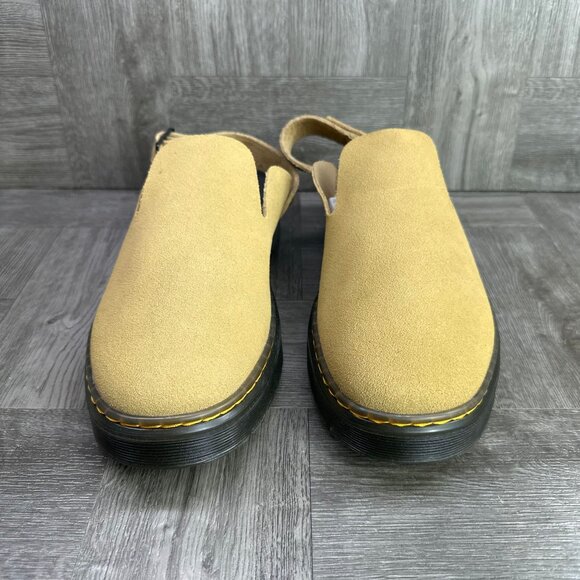 Dr. Marten's Carlson Men's size 11 Wheat Suede Slingback Shoes - Picture 4 of 8